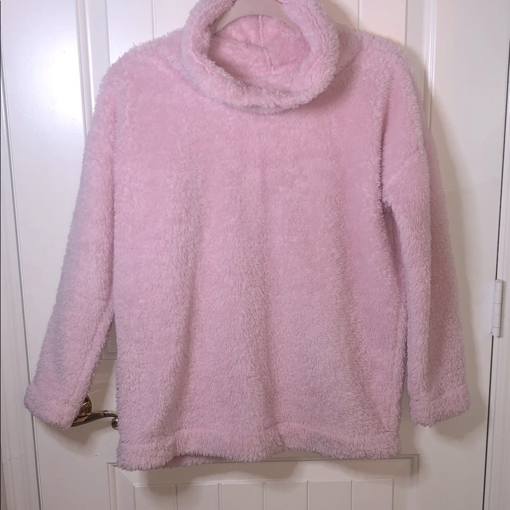 Old Navy Soft Pink Cowl Neck Sweater